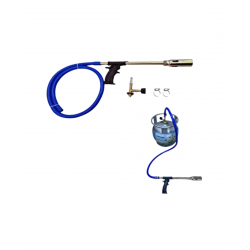 Mey İthalat® Profesyonel Gazlı Pürmüz Alev Tabancası Hortumlu LPG Yakıcı Ateş Başlatma ve Tamir Aleti