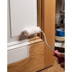 Mey İthalat® Profesyonel Mini Boya Rulosu 10 Cm Boya Fırça Seti 6 Yedek Rulo Hediyeli