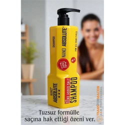 Mey İthalat® Profesyonel Nano Absolute Tuzsuz Şampuan – 1000 ml, Tüm Saç Tipleri 722113