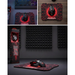 Mey İthalat® Profesyonel  Mouse Seti Dokuma USB Kablolu RGB Aydınlatmalı