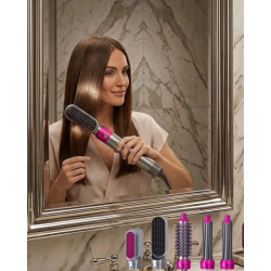 Mey İthalat® Profesyonel Saç Şekillendirici 5 Fonksiyonlu Fön Düzleştirme ve Dalga Yapma Seti