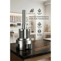Mey İthalat® Profesyonel Titanyum PPRC PVC Boru Diş Açma Aparatı – 3/4" (25mm) Boru Raybası | Mükemmel Kalibrasyon Anahtarı 723009