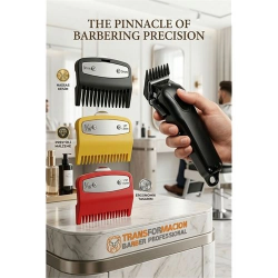 Mey İthalat® ProfesyonelTıraş Makinesi Tarağı Seti 3'lü  Absolute Professional (1.5mm, 3mm) 723003