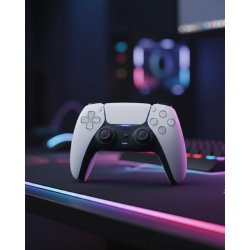 Mey İthalat® PS5 Uyumlu Kablosuz Oyun Kolu Sessiz Tuşlar ve Güçlü Performans