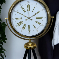 Mey İthalat® Pure Gold Tripod Ayaklı Saat