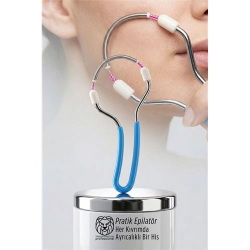 Mey İthalat® Pürüzsüzlük Sanatı: Pratik Yaylı Yüz Epilatörü: İnce Tüylere Kesin Çözüm, Bıyık ve Yüz Tüy Alma Yayı