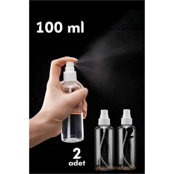 Mey İthalat® Püskürtücü Boş Sprey Şişe 100 Ml 2 ADET 721445