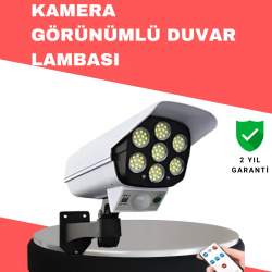 Mey İthalat® PVC+PC Malzemeli, 2'si 1 Arada Güvenlik Lambası – Ayarlanabilir Başlık ve Panel Açısı