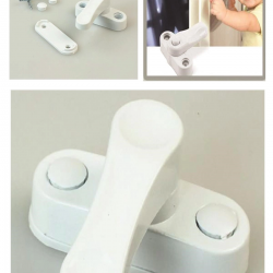 Mey İthalat®  PVC Pimapen Pencere Cam Balkon Kapısı Güvenli Emniyet Kilidi