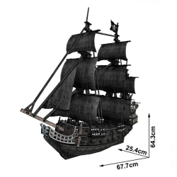 Mey İthalat®  The Queen Anne'S Revenge 3D Puzzle