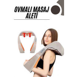 Mey İthalat® Rahatlatıcı Ovmalı Isıtmalı Boyun Bel Omuz Sırt Masaj Aleti Ve Masaj Cihazı
