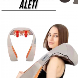 Mey İthalat® Rahatlatıcı Ovmalı Isıtmalı Boyun Bel Omuz Sırt Masaj Aleti Ve Masaj Cihazı