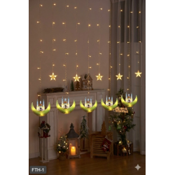 Mey İthalat® Ramazan Perde LED Işık 3 Metre