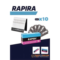 Mey İthalat® Rapira Platinum 10 Adet Tıraş Jileti Kantaşı Seti 715919