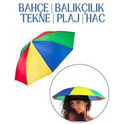 Mey İthalat® Relax Eller Serbest 4 Mevsim Kafa Şemsiyesi 716265