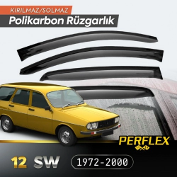 Mey İthalat® Renault 12 SW 1972-2000 Cam Rüzgarlığı V2 Mugen