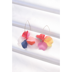 Mey İthalat® Renk Çiçek Küpe