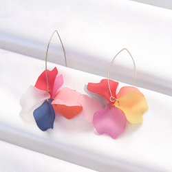 Mey İthalat® Renk Çiçek Küpe