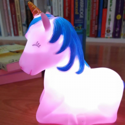 Mey İthalat®  Renk Değiştiren Unicorn Dekoratif Çocuk Odası Pembe Gece ası