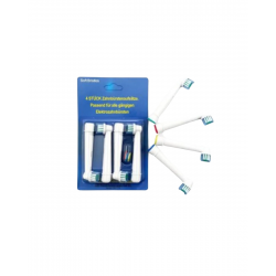 Mey İthalat® Renk Halkalı Aile Tipi Diş Fırçası Yedek Başlığı 4’lü Paket