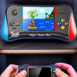 Mey İthalat® Retro 500 Oyunlu Nostaljik Oyunlu El Atari Gamebox Oyun Konsolu Çift Destekli