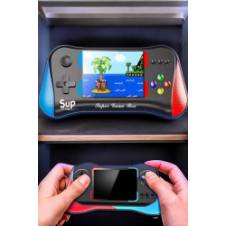 Mey İthalat® Retro 500 Oyunlu Nostaljik Oyunlu El Atari Gamebox Oyun Konsolu Çift Destekli