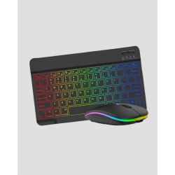 Mey İthalat® RGB Aydınlatmalı Q Klavye Türkçe Karakter Destekli