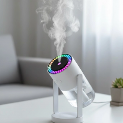 Mey İthalat® RGB Işıklı Hava Nemlendirici Ultrasonik Teknoloji ve Portatif Tasarım