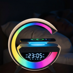 Mey İthalat® RGB Tasarımlı Bluetooth Hoparlör USB FM AUX Girişli