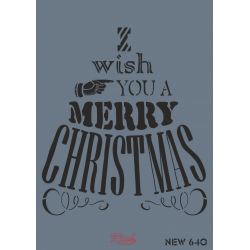 Mey İthalat® Rich New Seri N-640 Stencil 35x25 cm