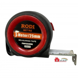 Mey İthalat® Rodi Şerit Metre 5 Metre 25 mm