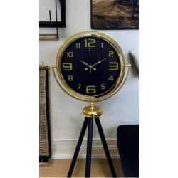 Mey İthalat® Royal Gold Tripod Ayaklı Saat