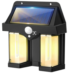 Mey İthalat® Rustik Ampul İkili Solar Duvar Aplik