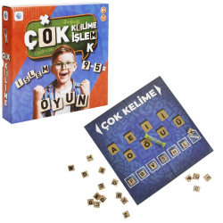 Mey İthalat® S00004978 ZEKA OYUNU ÇOK KELİME ÇOK İŞLEM -SUN