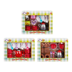 Mey İthalat® S00023301 YİYECEKLER ÇAY/KEK SET 12-14PRÇ.KÇK.-SUN