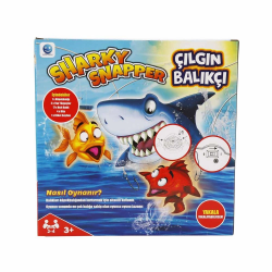 Mey İthalat® S00075471 OYUN SHARKY SNAPPER FİSHİNG GAME -SUN