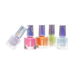 Mey İthalat® S00088543 -Neon Renkli 5li Oje Seti