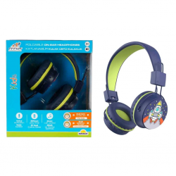 Mey İthalat® S00090370 -SUN-GLE-ECH-KULAKLIK MİKROFONLU KATLANABİLİR KABLOSUZ ROKET RESİMLİ L