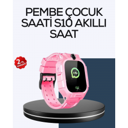 Mey İthalat® S10 Akıllı Çocuk Saati Çift Yönlü Konuşma ve SOS Fonksiyonu