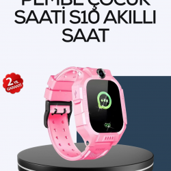 Mey İthalat® S10 Akıllı Çocuk Saati Çift Yönlü Konuşma ve SOS Fonksiyonu