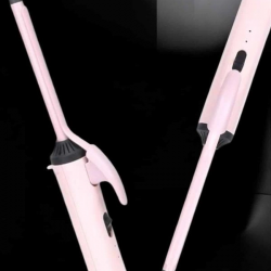 Mey İthalat® Saç Düzleştirici İnce Bukleler İyon Özelliği Taşınabilir Döner Kablo