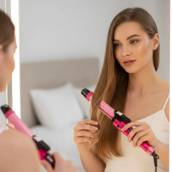 Mey İthalat® Saç Düzleştirici Ve Maşa İkili Saç Şekillendirici