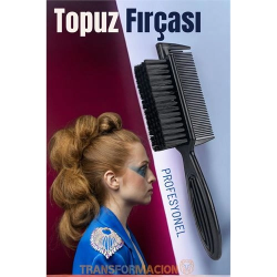 Mey İthalat®  Saç Topuz Fırçası 2 Yönlü Professional 721415
