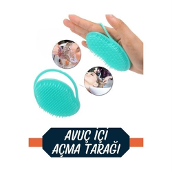 Mey İthalat® Saç Yıkama Tarağı Avuçiçi  Belgiqa Design 716298