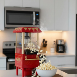 Mey İthalat® Sağlıklı Atıştırmalıklar İçin Yağsız Popcorn Makinesi