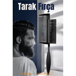 Mey İthalat®  Sakal Bıyık Tarama Fırçası Sakal Tarağı 721414
