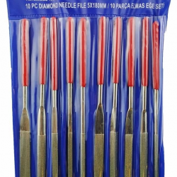 Mey İthalat® Sakata 19105 Elmas Eğe Takımı 10 Parça 5X180 mm