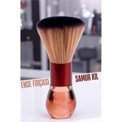 Mey İthalat® Samur Berber Ense Fırçası Saç Temizleme Fırçası - Berber Temizlik Fırçası- Kuaför Berber Malzemesi 721597