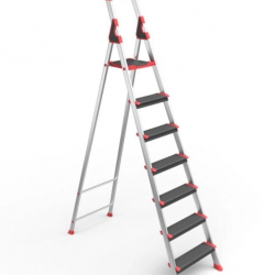 Mey İthalat® Saraylı Professional Alüminyum Merdiven 6+1