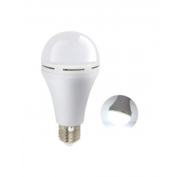 Mey İthalat® Şarj Edilebilir LED Ampul 35 Watt Soğuk Beyaz Uzun Ömürlü Tasarruflu